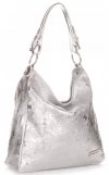 Kožené kabelka shopper bag Vittoria Gotti stričborná V23