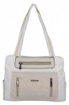 Dámská kabelka shopper bag Hernan biela 3892