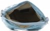 Kožené kabelka shopper bag Vittoria Gotti svetlo modrá V80013
