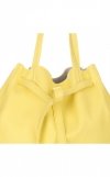 Kožené kabelka shopper bag Genuine Leather limetková 1158