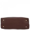 Dámska kabelka kufrík Herisson čokoládová 1702A713