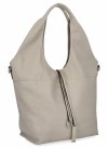  Dámská kabelka shopper bag Hernan svetlo šedá HB0325