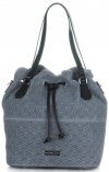 Dámska kabelka shopper bag Vittoria Gotti jeans V1005
