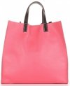 Kožené kabelka univerzálna Genuine Leather špinavá ružová 691756