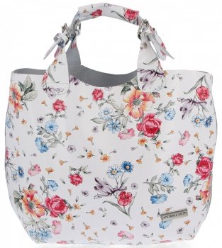 Kožené kabelka shopper bag Vittoria Gotti multikolor V216F