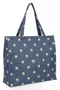 Dámská kabelka shopper bag Hernan modrá HB1372-LnieD