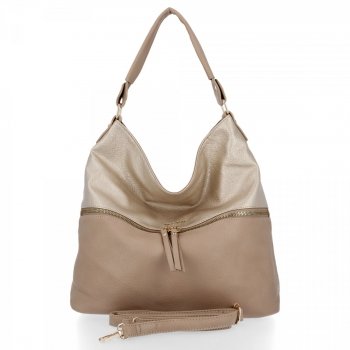 Dámská kabelka univerzální BEE BAG tmavě béžová 1352S301-1