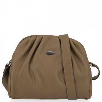 Dámská kabelka listonoška David Jones khaki CM6290