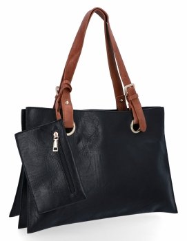 Női Táská shopper bag Herisson fekete H8803