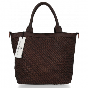 Női Táská shopper bag Vittoria Gotti csokoládé V2400