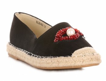 női espadryle Belluci fekete BL28-821