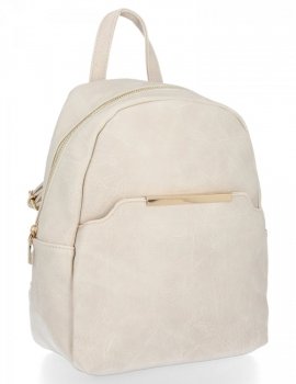 BEE BAG Elegancki Plecaczek Damski Julia Beżowy