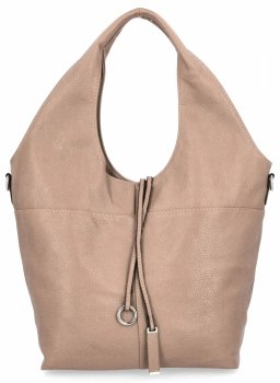 Torebka Damska Shopper Bag firmy Hernan HB0325 Pudrowy Róż