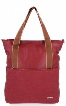 Torebka Uniwersalna Shopper Bag Bee Bag Bordowa 1752A558