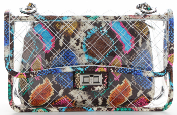 GEANȚĂ DE DAMĂ tip poștaș Vittoria Gotti multicolor V573PIT