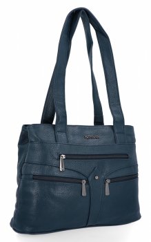 GENȚĂ DE DAMĂ shopper bag Hernan bleumarin 8006