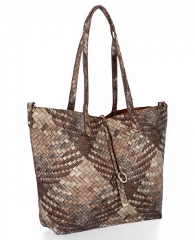 GEANȚĂ DE DAMĂ shopper bag Venere kaki 333B