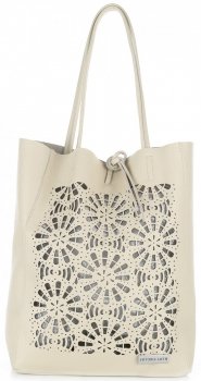 GEANȚĂ DIN PIELE shopper bag Vittoria Gotti V577