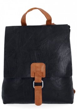 GEANȚĂ DE DAMĂ rucsac Herisson negru 1202B419