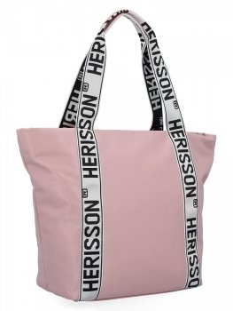 GENȚĂ DE DAMĂ shopper bag Herisson roz de pudră 1502H431