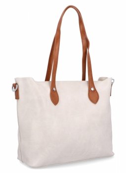  Dámská kabelka shopper bag Herisson béžová H8806