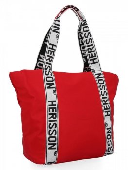 Dámská kabelka shopper bag Herisson červená 1502H431