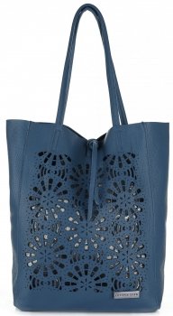 Kožené kabelka shopper bag Vittoria Gotti V577