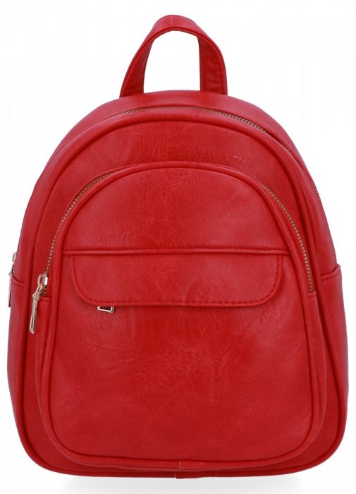 Dámská kabelka batůžek Herisson červená 1202H339