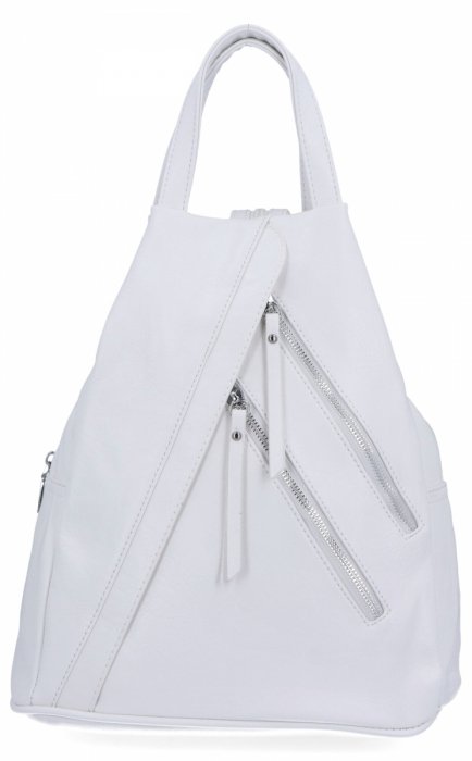 Dámská kabelka batůžek Herisson bílá 1452H2023-47