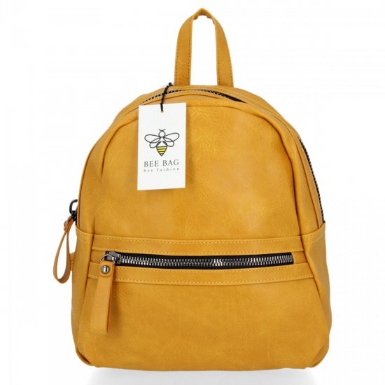 Dámská kabelka batůžek BEE BAG žlutá 1402M155