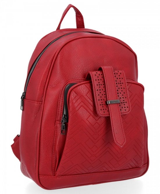 Dámská kabelka batůžek Herisson červená 1352M319