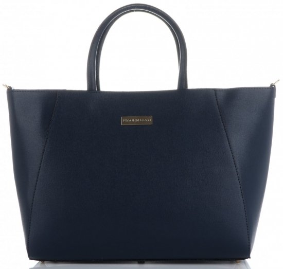 Dámská kabelka kufřík Vittoria Gotti tmavě modrá V3302