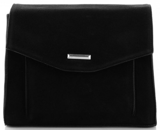 Kožené kabelka klasická Silvia Rosa černá SR6156