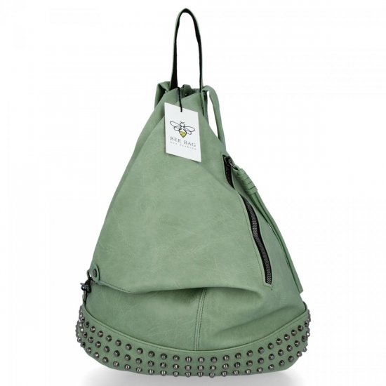 Dámská kabelka batůžek BEE BAG zelená 1902CA123