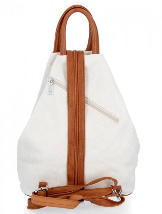 Dámská kabelka batůžek BEE BAG bílá 1502L65