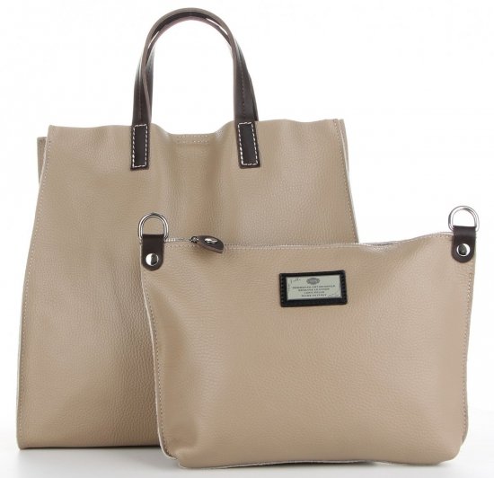 Bőr táska univerzális Genuine Leather földszínű 691756