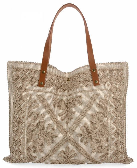 Női Táská shopper bag Vittoria Gotti sötét bézs 5887