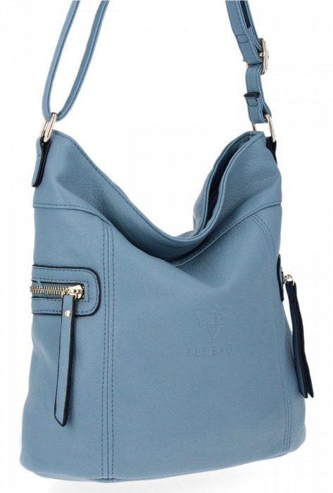 Torebka Listonoszka Bee Bag Błękitna 1152S307