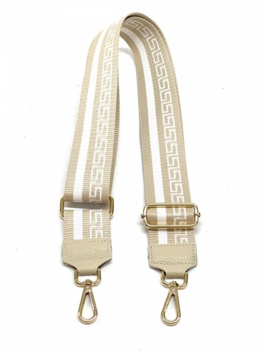 Stylowy Pasek Do Torebki H10 Beżowy