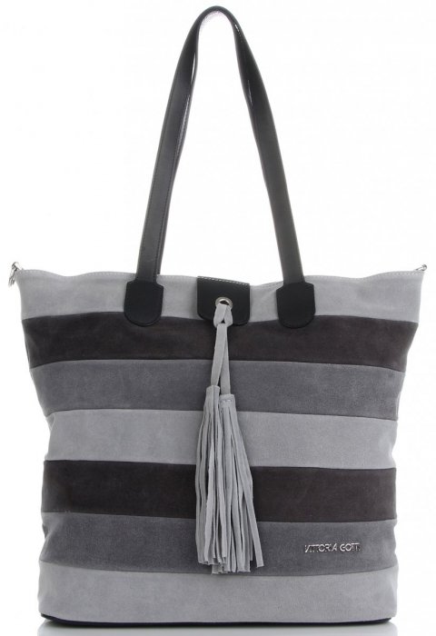 GEANȚĂ DIN PIELE shopper bag Vittoria Gotti V4077