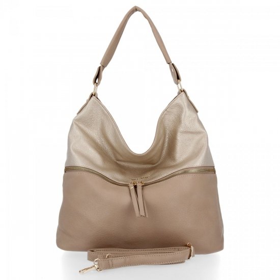 GEANȚĂ DE DAMĂ universală BEE BAG bej închis 1352S301-1