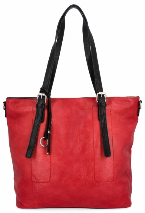 GENȚĂ DE DAMĂ shopper bag Hernan roșu HB0213-1
