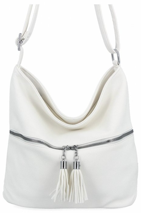 Dámská kabelka listonoška Herisson biela 1052L2095