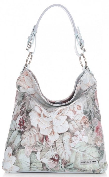 Kožené kabelka shopper bag Vittoria Gotti V7