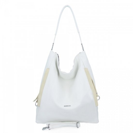 Dámska kabelka univerzálna BEE BAG biela 1952A560