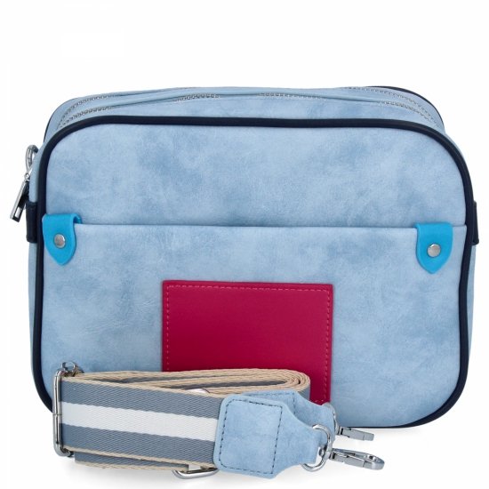 Dámská kabelka listonoška Herisson svetlo modrá 14A138