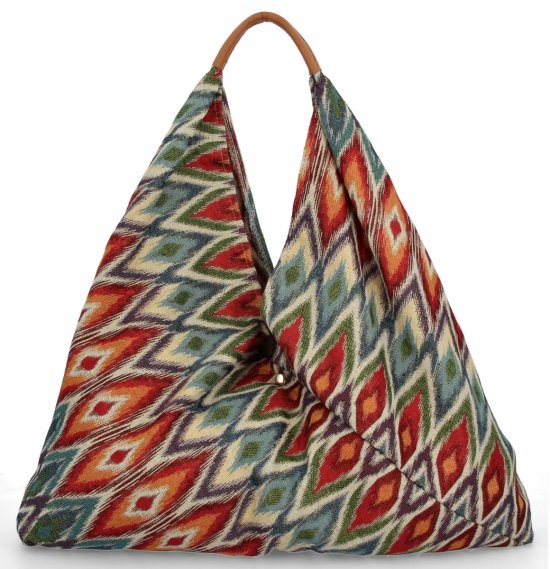 Talianska Kabelka Shopper bag v Módne Vzory 835 Multikolor