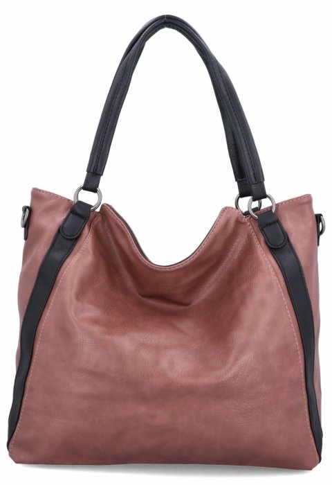 Dámská kabelka shopper bag Hernan špinavá ružová HB0337