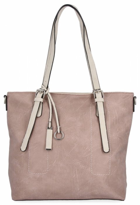  Dámská kabelka shopper bag Hernan púdrová ružová HB0213-1
