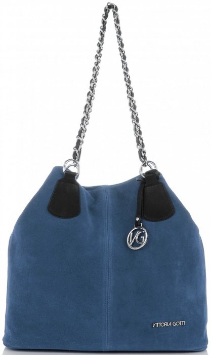 Kožené kabelka univerzálna Vittoria Gotti jeans V3081